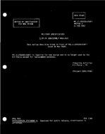 MIL MIL-C-25830A Notice 2 – Inactivation MIL MIL-C-25830A Notice 2 - Inactivation