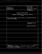 MIL MIL-C-26007C Notice 2 – Cancellation MIL MIL-C-26007C Notice 2 - Cancellation