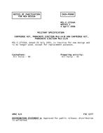 MIL MIL-C-27556A Notice 3 - Inactivation