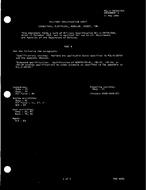 MIL MIL-C-28754/50A Amendment 1 MIL MIL-C-28754/50A Amendment 1