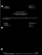 MIL MIL-C-28790/1A Notice 1 - Validation