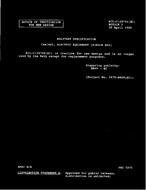 MIL MIL-C-28794 Notice 3 - Inactivation