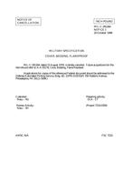 MIL MIL-C-29126A Notice 1 - Cancellation