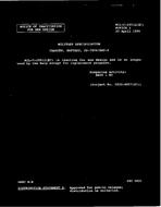 MIL MIL-C-29512 Notice 1 – Inactivation MIL MIL-C-29512 Notice 1 - Inactivation