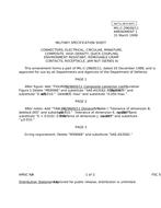 MIL MIL-C-29600/11 Amendment 1