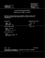 MIL MIL-C-3098/9E Notice 1 - Validation