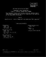 MIL MIL-C-3655/20 Amendment 1