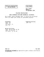 MIL MIL-C-3885F Notice 1 – Inactivation MIL MIL-C-3885F Notice 1 - Inactivation