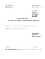 MIL MIL-C-4150J Notice 1 - Cancellation