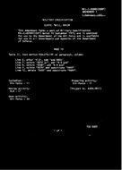 MIL MIL-C-4294A Amendment 1