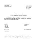 MIL MIL-C-43626A Notice 3 – Cancellation MIL MIL-C-43626A Notice 3 - Cancellation
