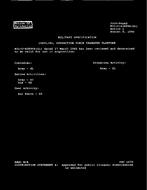 MIL MIL-C-43899A Notice 1 – Validation MIL MIL-C-43899A Notice 1 - Validation