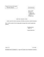MIL MIL-C-44438 Notice 3 – Inactivation MIL MIL-C-44438 Notice 3 - Inactivation