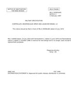 MIL MIL-C-45956 Notice 3 - Inactivation
