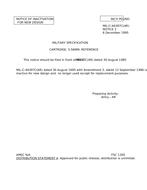 MIL MIL-C-46397C Notice 2 - Inactivation