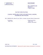 MIL MIL-C-46695B Notice 1 - Cancellation