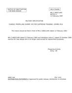 MIL MIL-C-46921 Notice 2 - Inactivation