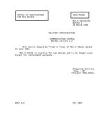 MIL MIL-C-49228 Notice 1 - Inactivation