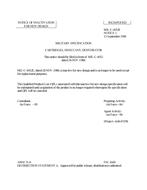 MIL MIL-C-4952E Notice 1 - Inactivation