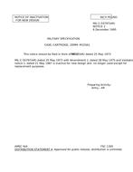 MIL MIL-C-50797 Notice 2 - Inactivation