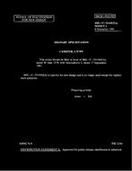 MIL MIL-C-51449 Notice 1 – Inactivation MIL MIL-C-51449 Notice 1 - Inactivation