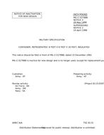 MIL MIL-C-52788B Notice 3 – Inactivation MIL MIL-C-52788B Notice 3 - Inactivation