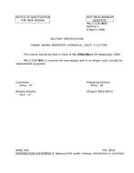 MIL MIL-C-52974 Notice 1 – Inactivation MIL MIL-C-52974 Notice 1 - Inactivation