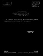 MIL MIL-C-60984A Notice 1 - Validation