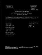 MIL MIL-C-62/4B Notice 2 - Validation