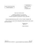 MIL MIL-C-62310A Notice 1 - Inactivation