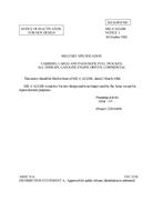 MIL MIL-C-62326B Notice 1 - Inactivation