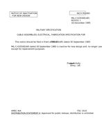 MIL MIL-C-63550E Notice 1 - Inactivation