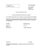 MIL MIL-C-6818D Notice 1 - Cancellation