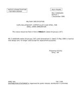 MIL MIL-C-684D Notice 1 – Inactivation 1 MIL MIL-C-684D Notice 1 - Inactivation 1