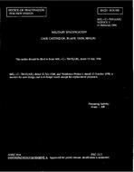 MIL MIL-C-70455 Notice 2 – Inactivation MIL MIL-C-70455 Notice 2 - Inactivation