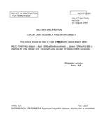MIL MIL-C-70497 Notice 1 - Inactivation