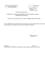 MIL MIL-C-70954 Notice 1 - Inactivation