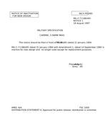 MIL MIL-C-71186 Notice 1 – Inactivation MIL MIL-C-71186 Notice 1 - Inactivation