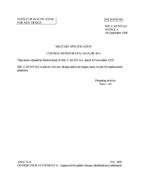 MIL MIL-C-81767 Notice 1 – Inactivation MIL MIL-C-81767 Notice 1 - Inactivation