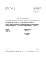 MIL MIL-C-81812A Notice 1 - Cancellation