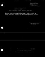 MIL MIL-C-8260 Notice 1 - Cancellation