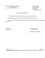 MIL MIL-C-83390 Notice 1 – Inactivation 1 MIL MIL-C-83390 Notice 1 - Inactivation 1