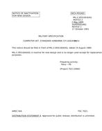 MIL MIL-C-85518/4 Notice 2 - Inactivation 1