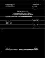 MIL MIL-C-87974 Notice 1 – Cancellation MIL MIL-C-87974 Notice 1 - Cancellation