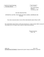 MIL MIL-D-48120A Notice 1 - Inactivation