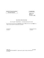 MIL MIL-D-51411 Notice 1 – Inactivation MIL MIL-D-51411 Notice 1 - Inactivation