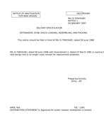 MIL MIL-D-70603 Notice 1 – Inactivation MIL MIL-D-70603 Notice 1 - Inactivation
