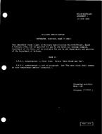 MIL MIL-D-85294 Amendment 1