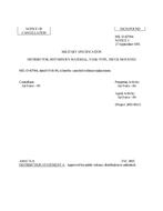 MIL MIL-D-87994 Notice 1 - Cancellation