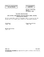 MIL MIL-DTL-11484/209A Notice 1 - Inactivation